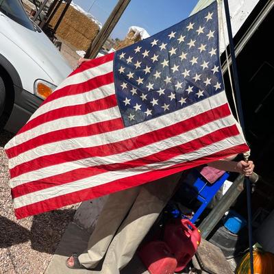 Lot 284 Vintage 50 star Flag