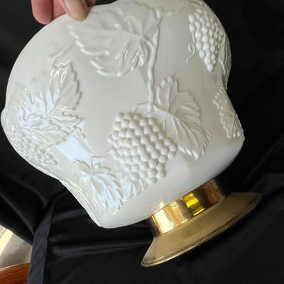 Lot 285 Punch bowl and trays