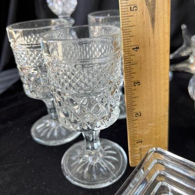 Lot 288 Big lot of Crystal glass