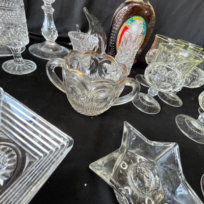 Lot 288 Big lot of Crystal glass