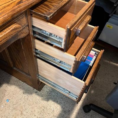 Lot 299 Oak Desk