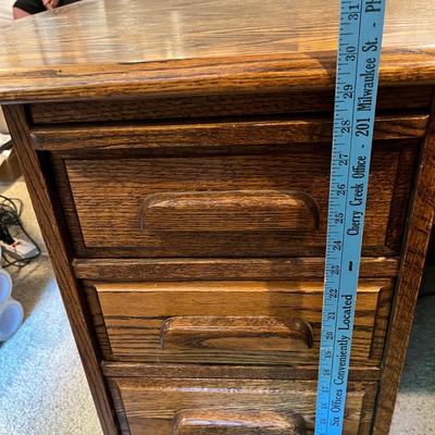 Lot 299 Oak Desk