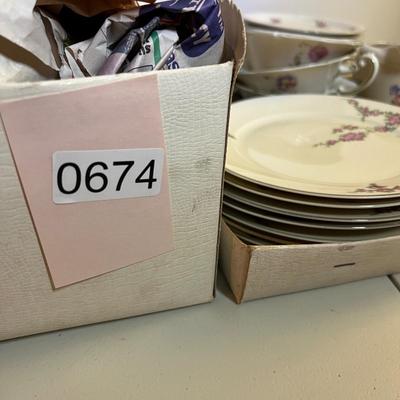 2 Vintage Porcelain Tea Sets