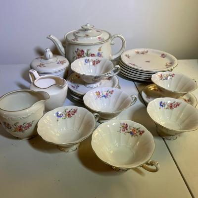 2 Vintage Porcelain Tea Sets