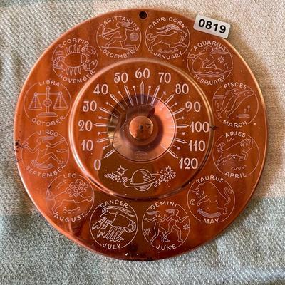 Cooper plated temperature /horoscope