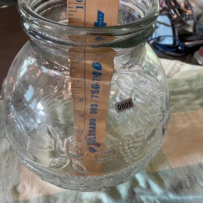 Anchor Hocking round clear bowl