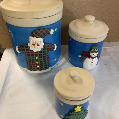 Holiday Canister Set