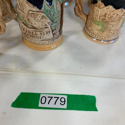 Vintage Beer Stein Lot