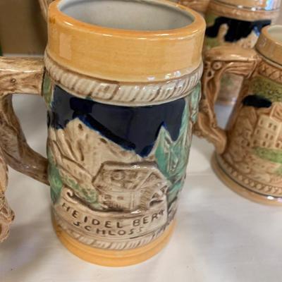 Vintage Beer Stein Lot