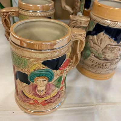 Vintage Beer Stein Lot