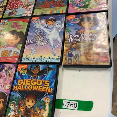 Dora The Explorer - Huge DVD Lot