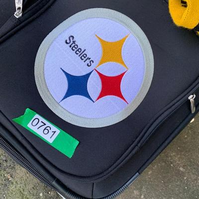 Clean Pittsburg Steelers Luggage & Scarf