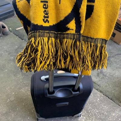 Clean Pittsburg Steelers Luggage & Scarf
