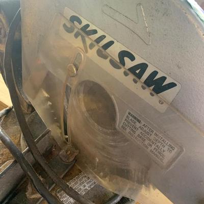 10” SkilSaw Chop Saw Radial Saw w/ Spare blade