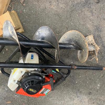 Gas Powered Auger