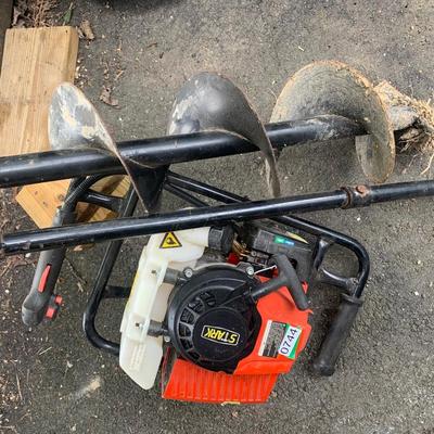 Gas Powered Auger