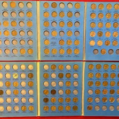 Five Sets Of Lincoln Penny Collections