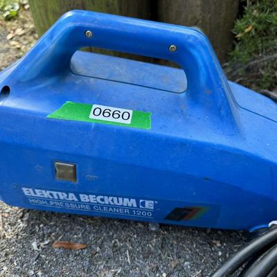 Ella Beckum High Pressure Cleaner 1200 - tested