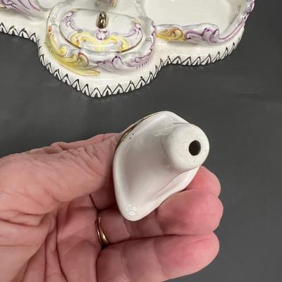 Beautiful Victorian Oil/Vinegar Salt and Pepper Set