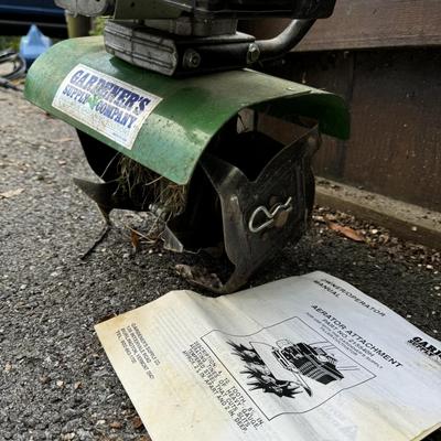 Gardener’s Supply Co. Tiller plus Aerator attachments - tested