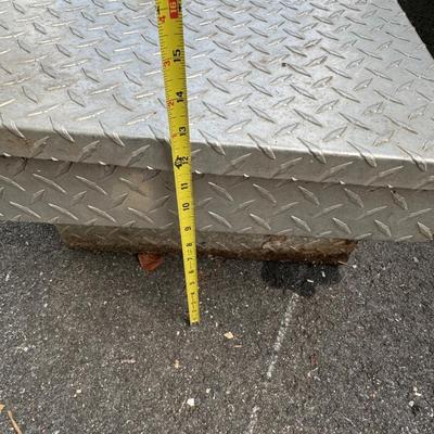 70” Diamond Plate Truck Bed Toolbox