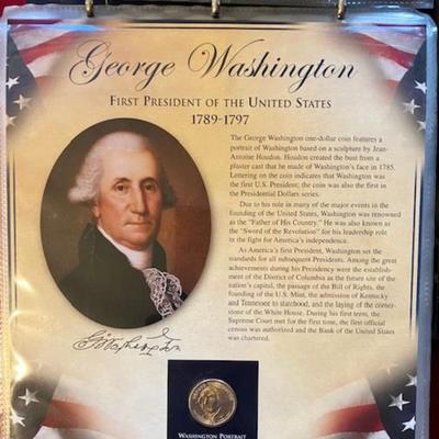 United States Presidents Coin Collection Volumes 1 & 2