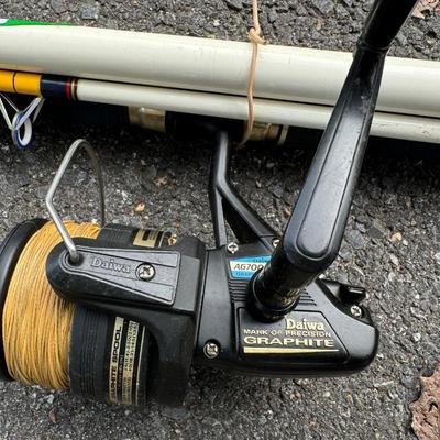 Surf Rod with Daiwa Graphite Reel