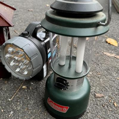 Flashlight/Lantern Lot -Coleman-Dewalt