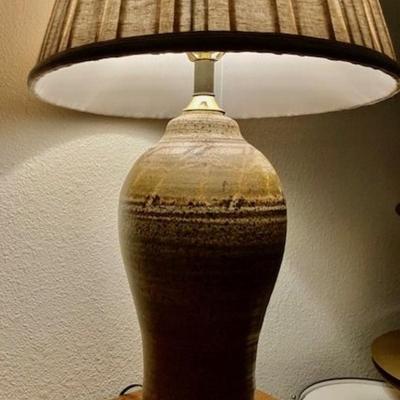 Stoneware Table Lamp
