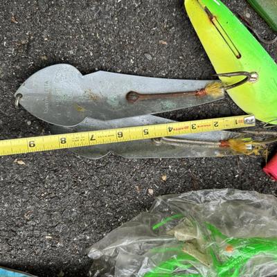 Plano Tackle Box with many Large Fishing Lures