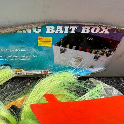 Plano Tackle Box with many Large Fishing Lures