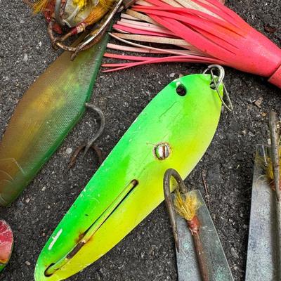 Plano Tackle Box with many Large Fishing Lures