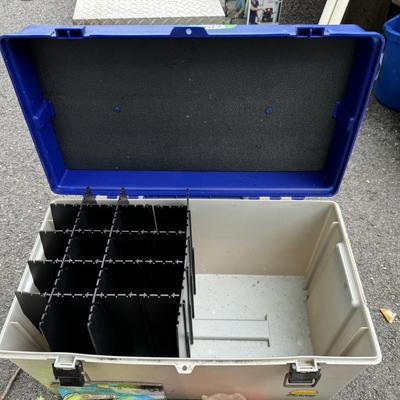 Plano Tackle Box with many Large Fishing Lures