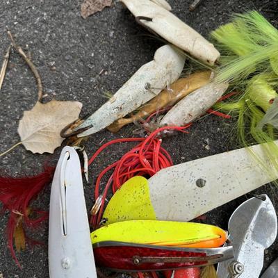 Plano Tackle Box with many Large Fishing Lures