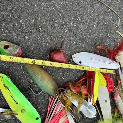 Plano Tackle Box with many Large Fishing Lures