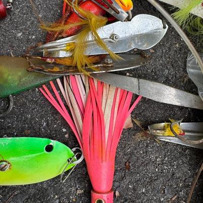 Plano Tackle Box with many Large Fishing Lures
