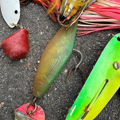 Plano Tackle Box with many Large Fishing Lures