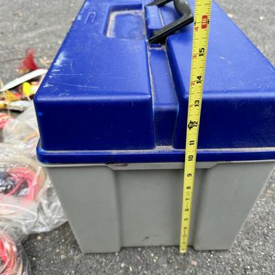 Plano Tackle Box with many Large Fishing Lures