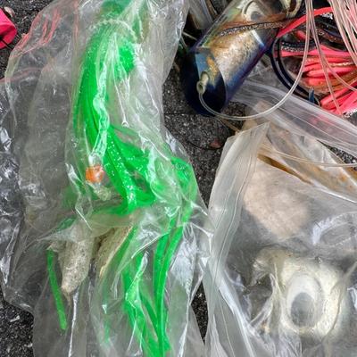 Plano Tackle Box with many Large Fishing Lures