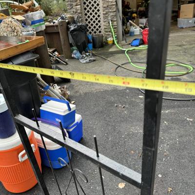 93” Portable Metal Garden Arch