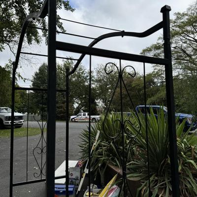 93” Portable Metal Garden Arch