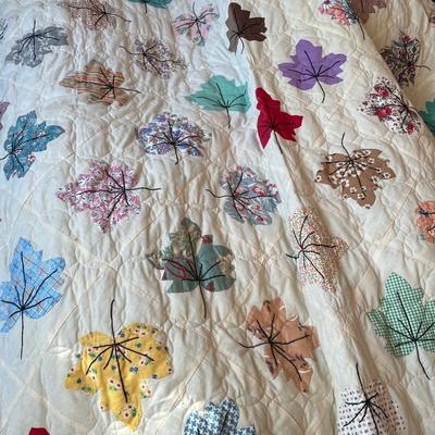 Maple leaf quilt