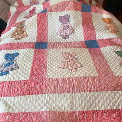 Sun bonnet Sue quilt