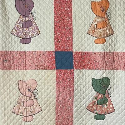 Sun bonnet Sue quilt