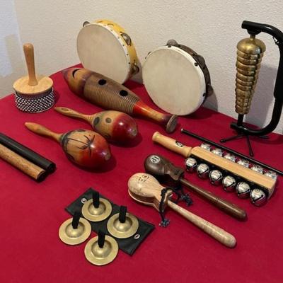 Lot of 12 Musical Instruments