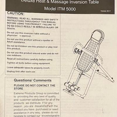 Body Vision Inversion Table