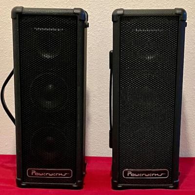 Two Powerwerks PW 50 P.A. Systems