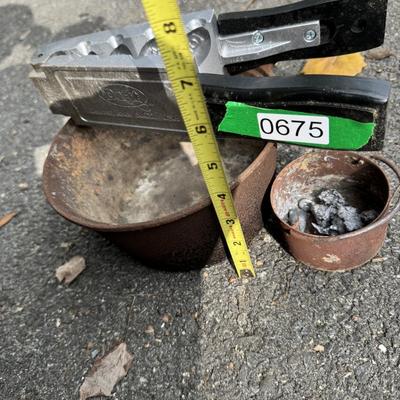 Do-it Bank Sinker Mold sizes 2-3-4-5 & Pots