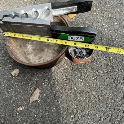 Do-it Bank Sinker Mold sizes 2-3-4-5 & Pots