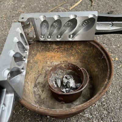 Do-it Bank Sinker Mold sizes 2-3-4-5 & Pots